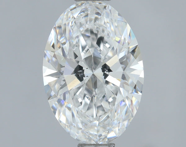 Lab-Grown 1.00 Carat Oval Shape Diamond color D Clarity VS2, precious stones, engagement diamonds