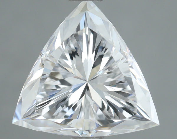 Lab-Grown 2.01 Carat Trilliant Shape Diamond color D Clarity VS1, precious stones, engagement diamonds