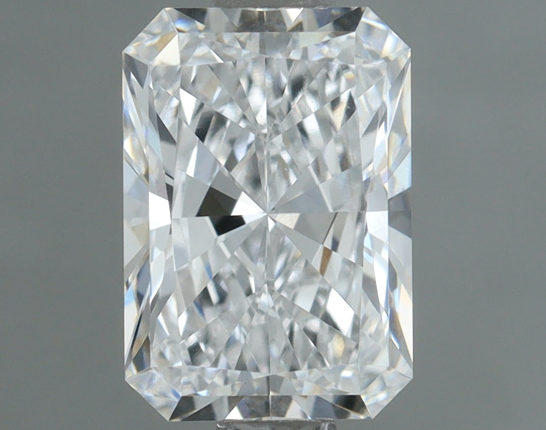 Lab-Grown 1.02 Carat Radiant Cut Diamond color D Clarity VVS2, precious stones, engagement diamonds