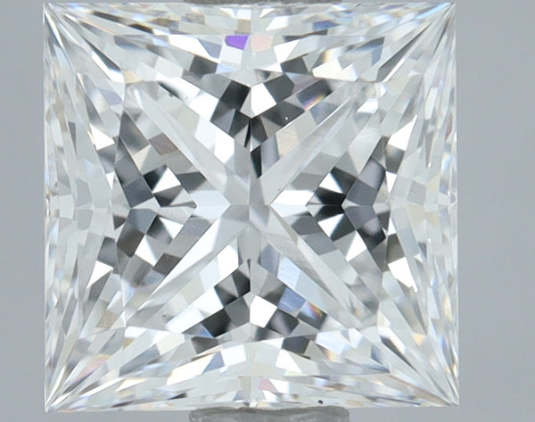 Lab-Grown 1.01 Carat Princess Cut Diamond color D Clarity VS1, precious stones, engagement diamonds