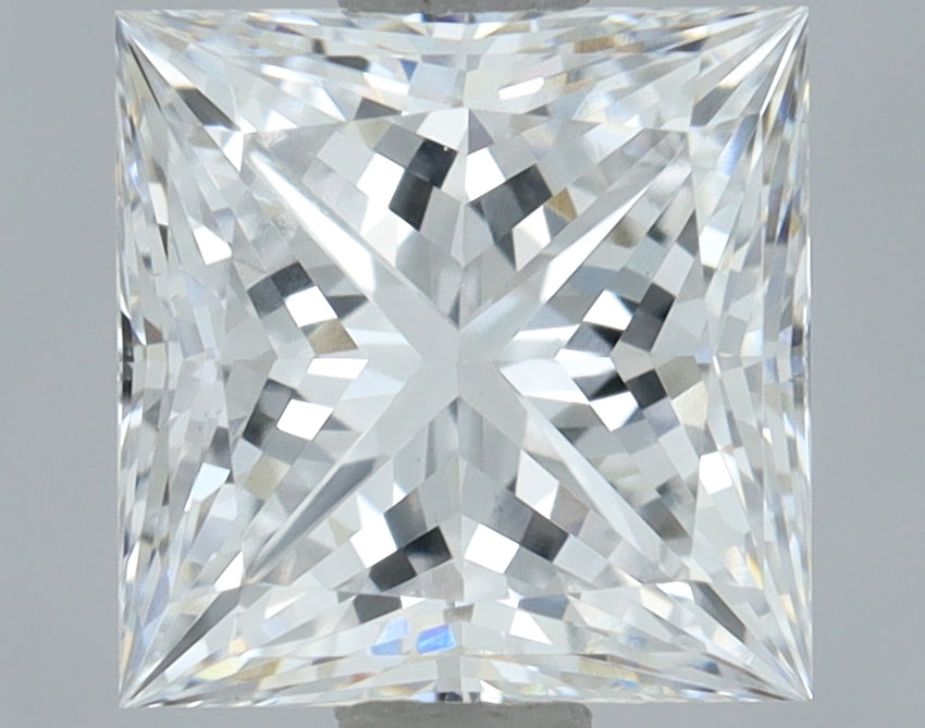 Lab-Grown 1.02 Carat Princess Cut Diamond color E Clarity VS1, precious stones, engagement diamonds