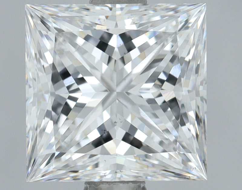 Lab-Grown 1.50 Carat Princess Cut Diamond color D Clarity VS1, precious stones, engagement diamonds