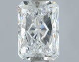 Lab-Grown 1.00 Carat Radiant Cut Diamond color D Clarity VS2, precious stones, engagement diamonds