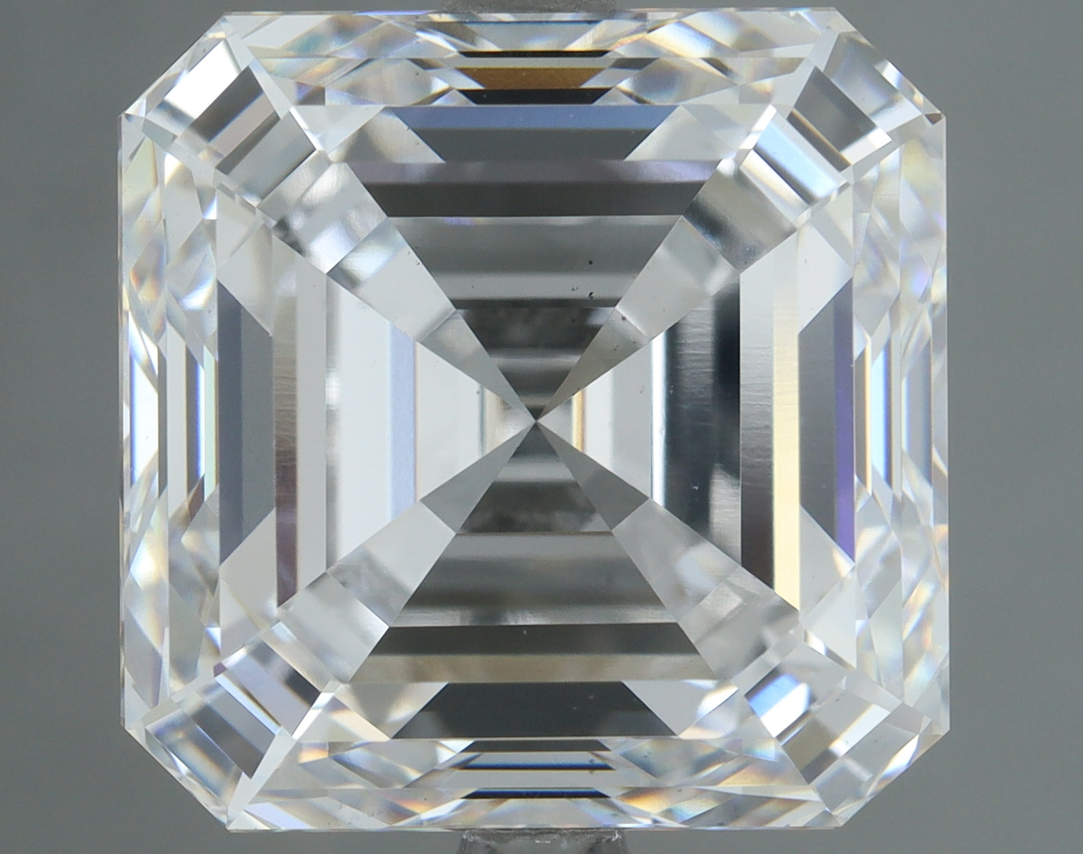 Lab-Grown 7.06 Carat Asscher Cut Diamond color F Clarity VS1, precious stones, engagement diamonds