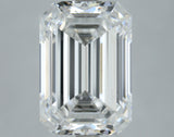 Lab-Grown 5.12 Carat Emerald Cut Diamond color D Clarity VS1, precious stones, engagement diamonds