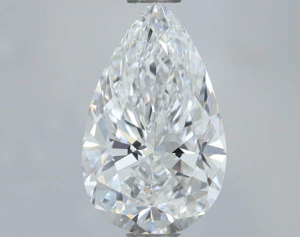 Lab-Grown 1.04 Carat Pear Shape Diamond color D Clarity VVS2, precious stones, engagement diamonds