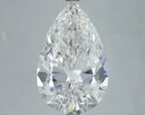 Lab-Grown 7.02 Carat Pear Shape Diamond color D Clarity VS1, precious stones, engagement diamonds