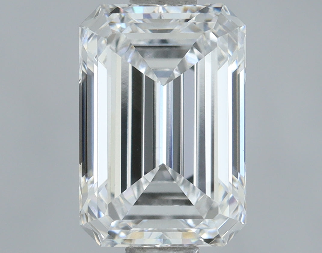 Lab-Grown 1.04 Carat Emerald Cut Diamond color D Clarity VVS2, precious stones, engagement diamonds