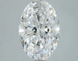 Lab-Grown 3.03 Carat Oval Shape Diamond color D Clarity VS1, precious stones, engagement diamonds