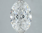 Lab-Grown 3.01 Carat Oval Shape Diamond color D Clarity VS2, precious stones, engagement diamonds