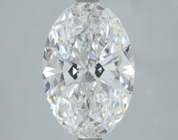 Lab-Grown 3.01 Carat Oval Shape Diamond color D Clarity VS2, precious stones, engagement diamonds