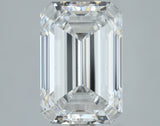 Lab-Grown 2.71 Carat Emerald Cut Diamond color D Clarity VS1, precious stones, engagement diamonds