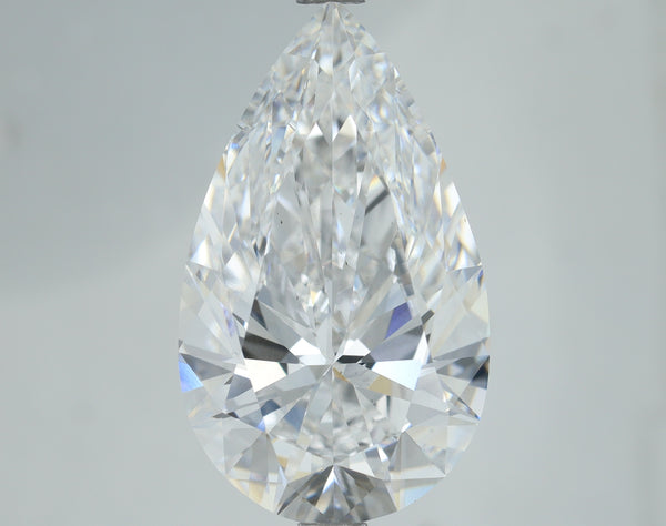 Lab-Grown 5.01 Carat Pear Shape Diamond color D Clarity VS1, precious stones, engagement diamonds