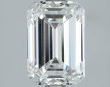 Lab-Grown 2.02 Carat Emerald Cut Diamond color D Clarity VS1, precious stones, engagement diamonds