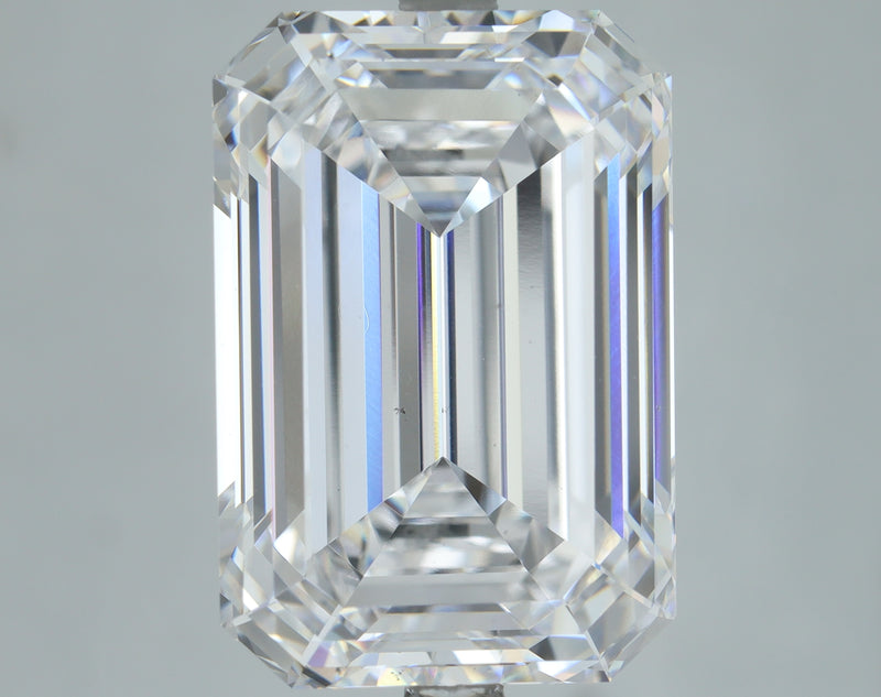 Lab-Grown 9.01 Carat Emerald Cut Diamond color D Clarity VS2, precious stones, engagement diamonds