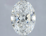 Lab-Grown 3.01 Carat Oval Shape Diamond color D Clarity VS2, precious stones, engagement diamonds