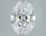 Lab-Grown 3.01 Carat Oval Shape Diamond color D Clarity VS1, precious stones, engagement diamonds