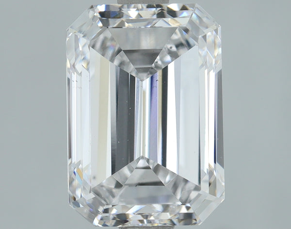 Lab-Grown 2.00 Carat Emerald Cut Diamond color D Clarity VS2, precious stones, engagement diamonds