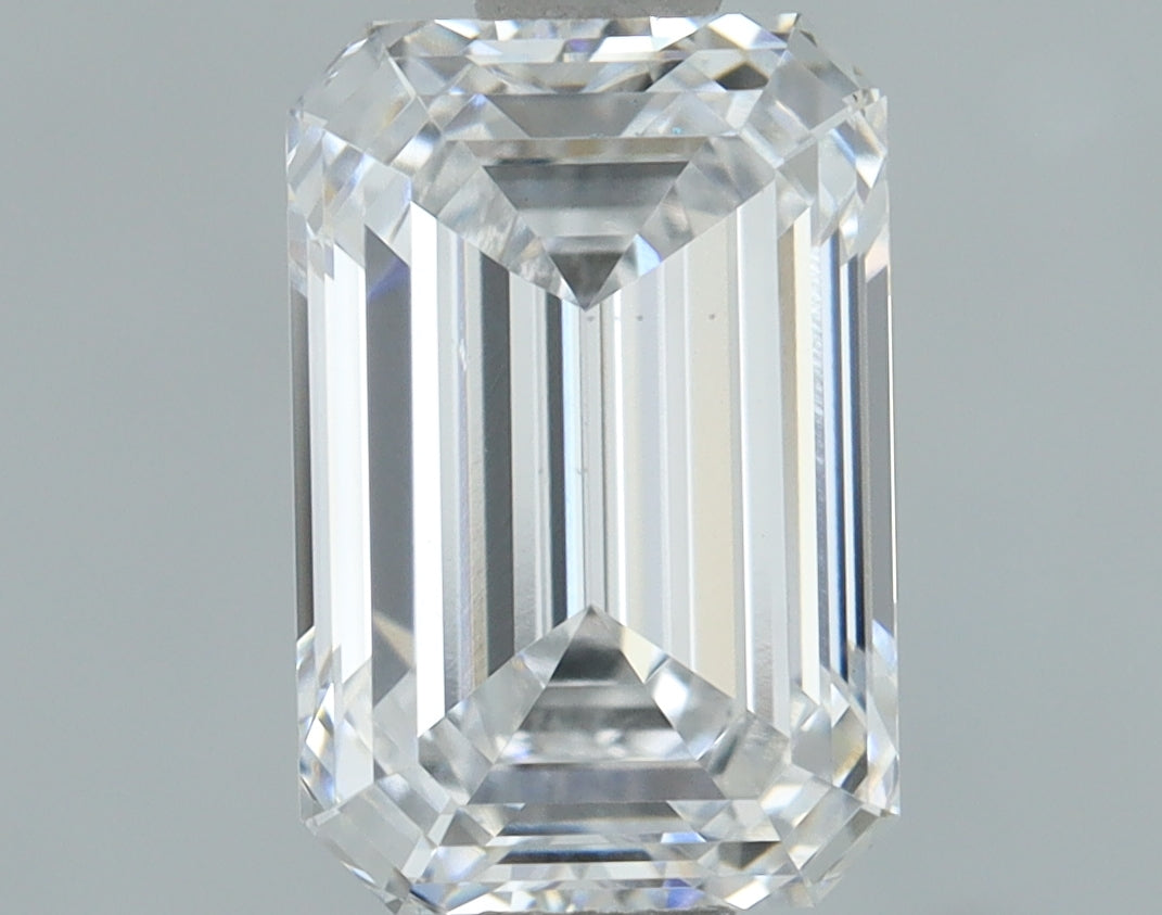 Lab-Grown 1.11 Carat Emerald Cut Diamond color D Clarity VS1, precious stones, engagement diamonds
