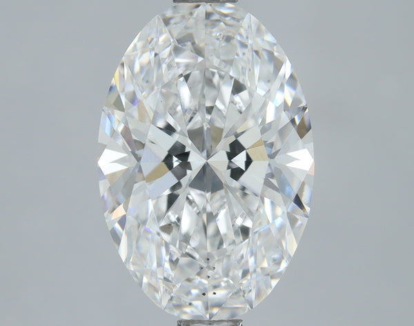 Lab-Grown 2.01 Carat Oval Shape Diamond color D Clarity VS2, precious stones, engagement diamonds