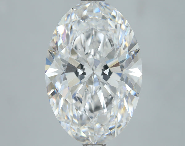 Lab-Grown 3.71 Carat Oval Shape Diamond color E Clarity VS1, precious stones, engagement diamonds