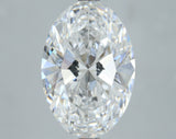 Lab-Grown 4.15 Carat Oval Shape Diamond color D Clarity VS2, precious stones, engagement diamonds