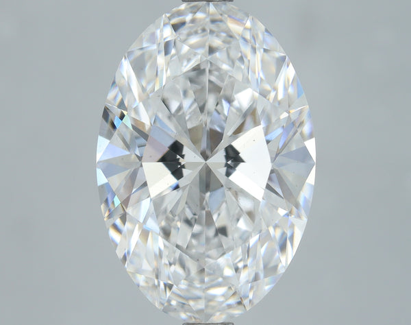 Lab-Grown 4.15 Carat Oval Shape Diamond color D Clarity VS2, precious stones, engagement diamonds