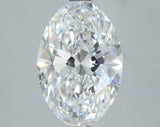 Lab-Grown 3.01 Carat Oval Shape Diamond color D Clarity VS1, precious stones, engagement diamonds