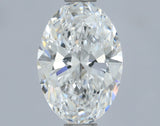 Lab-Grown 1.00 Carat Oval Shape Diamond color D Clarity VS1, precious stones, engagement diamonds