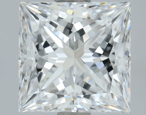 Lab-Grown 1.57 Carat Princess Cut Diamond color D Clarity VS1, precious stones, engagement diamonds