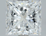 Lab-Grown 1.57 Carat Princess Cut Diamond color D Clarity VS1, precious stones, engagement diamonds