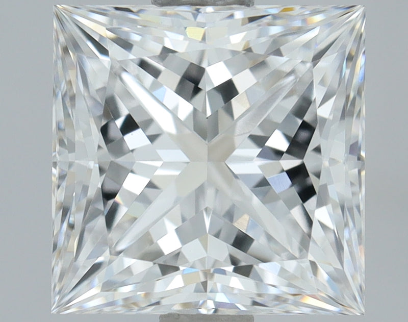 Lab-Grown 1.57 Carat Princess Cut Diamond color D Clarity VS1, precious stones, engagement diamonds