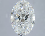 Lab-Grown 4.01 Carat Oval Shape Diamond color D Clarity VS2, precious stones, engagement diamonds