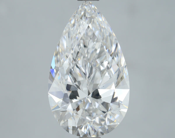 Lab-Grown 3.01 Carat Pear Shape Diamond color D Clarity VS2, precious stones, engagement diamonds