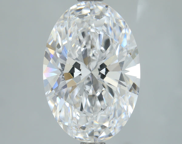 Lab-Grown 3.01 Carat Oval Shape Diamond color D Clarity VS1, precious stones, engagement diamonds