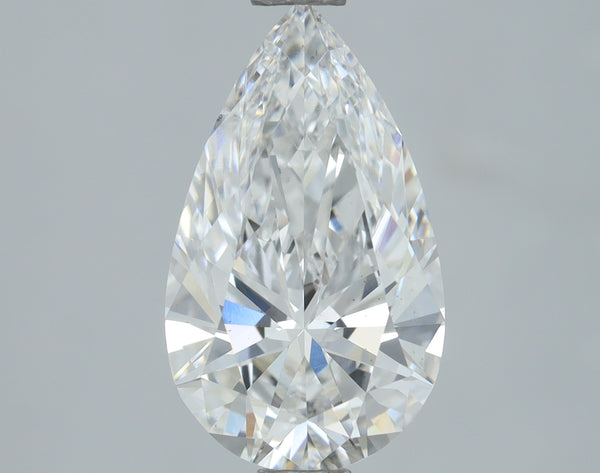 Lab-Grown 1.50 Carat Pear Shape Diamond color E Clarity VS2, precious stones, engagement diamonds