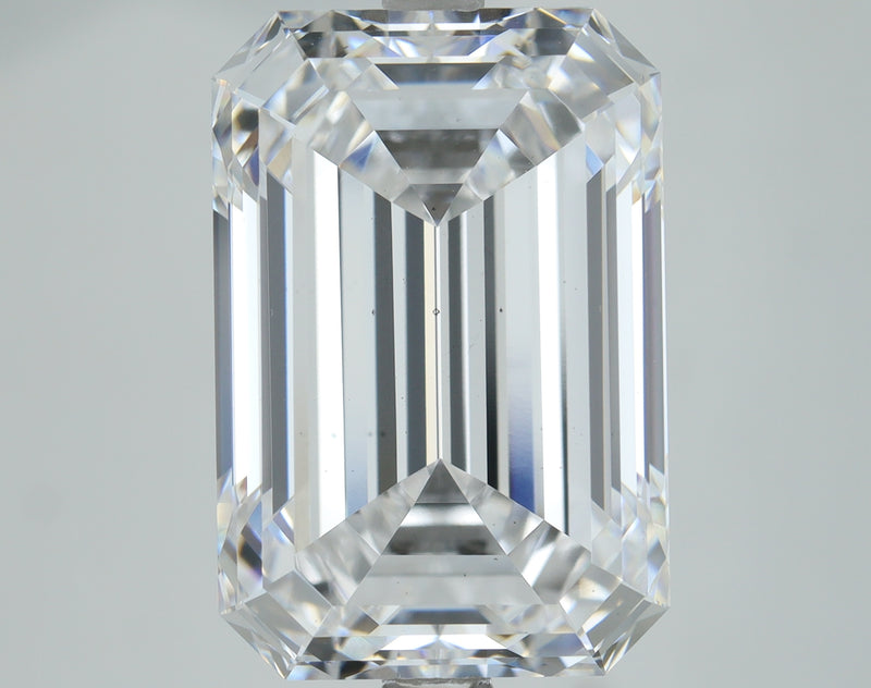 Lab-Grown 6.05 Carat Emerald Cut Diamond color D Clarity VS2, precious stones, engagement diamonds