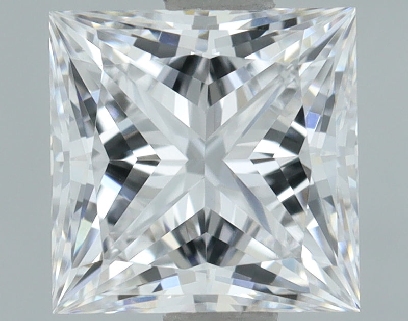 Lab-Grown 1.00 Carat Princess Cut Diamond color D Clarity VVS2, precious stones, engagement diamonds