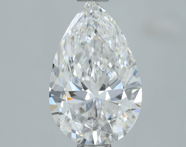 Lab-Grown 1.00 Carat Pear Shape Diamond color D Clarity VVS2, precious stones, engagement diamonds