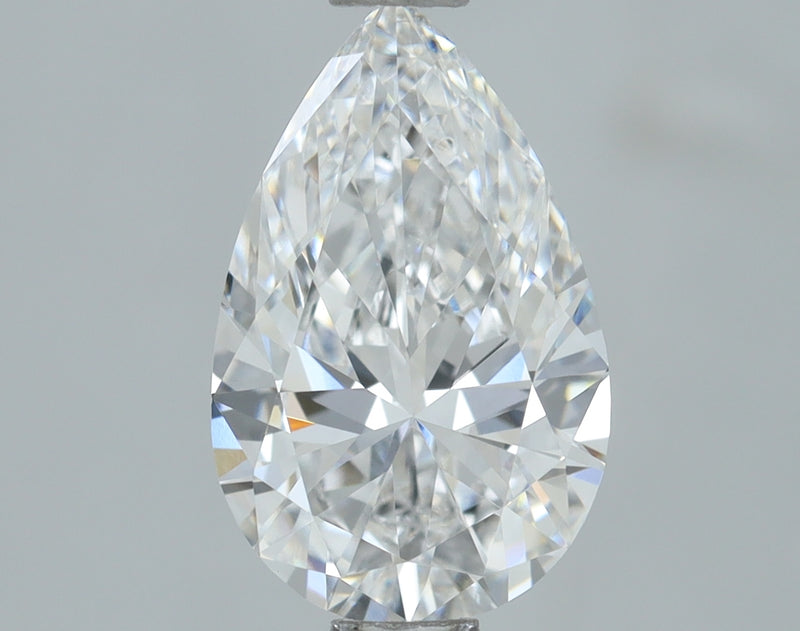 Lab-Grown 1.00 Carat Pear Shape Diamond color D Clarity VVS2, precious stones, engagement diamonds