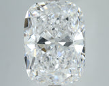 Lab-Grown 7.01 Carat Cushion Brilliant Diamond color D Clarity VS1, precious stones, engagement diamonds