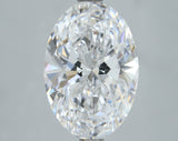 Lab-Grown 3.00 Carat Oval Shape Diamond color D Clarity VS1, precious stones, engagement diamonds