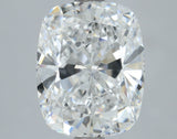 Lab-Grown 3.00 Carat Cushion Brilliant Diamond color D Clarity VS2, precious stones, engagement diamonds