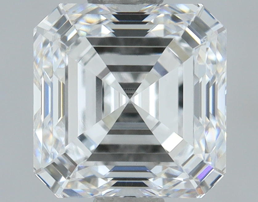 Lab-Grown 1.06 Carat Asscher Cut Diamond color D Clarity VVS2, precious stones, engagement diamonds