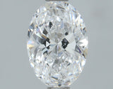 Lab-Grown 1.00 Carat Oval Shape Diamond color D Clarity VS2, precious stones, engagement diamonds