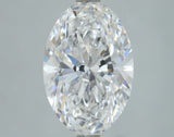 Lab-Grown 3.01 Carat Oval Shape Diamond color D Clarity VS2, precious stones, engagement diamonds