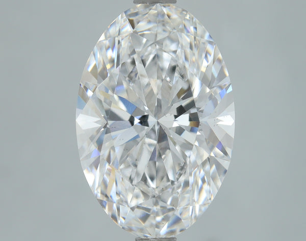 Lab-Grown 3.01 Carat Oval Shape Diamond color D Clarity VS2, precious stones, engagement diamonds