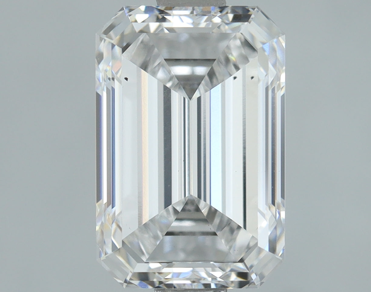 Lab-Grown 1.56 Carat Emerald Cut Diamond color E Clarity VS2, precious stones, engagement diamonds