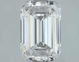 Lab-Grown 1.56 Carat Emerald Cut Diamond color E Clarity VS2, precious stones, engagement diamonds