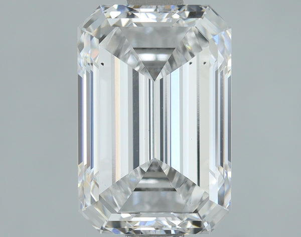 Lab-Grown 1.56 Carat Emerald Cut Diamond color E Clarity VS2, precious stones, engagement diamonds